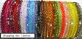 Pulseiras de cristal swarovski